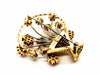 Broche Broche Fleur Or jaune Rubis 58 Facettes 1639514CN