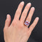 Bague 53 Bague ancienne vintage kunzite 58 Facettes 21-551