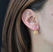 Antique rose gold Dormeuses earrings 58 Facettes 21-678B
