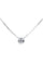 Collier COLLIER DIAMANT PRISONNIER 0.15 CARAT 58 Facettes 056451