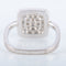 Bague 55 Bague Dinh Van Impressions en or et diamants 58 Facettes