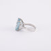 Ring 54.5 Aquamarine Diamond Ring 58 Facettes