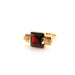 Bague 53 Bague vintage or jaune grenats 58 Facettes 3502