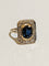 Bague Bague en or saphir diamants 58 Facettes