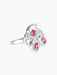 Bague 52 Bague 3 Rubis et Diamants 58 Facettes