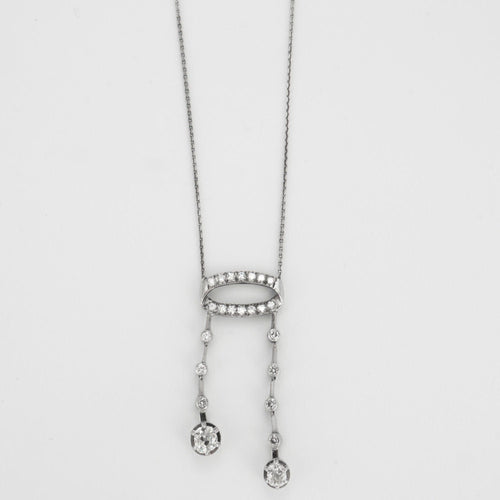Collier Collier Négligé Diamants 58 Facettes