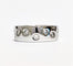 Bague 58 Bague ruban or blanc diamants 58 Facettes 1-767/6
