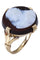 Bague Bague Camée cornaline 58 Facettes 074701
