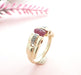 Ring Ruby Diamond Ring 58 Facettes AA 1618