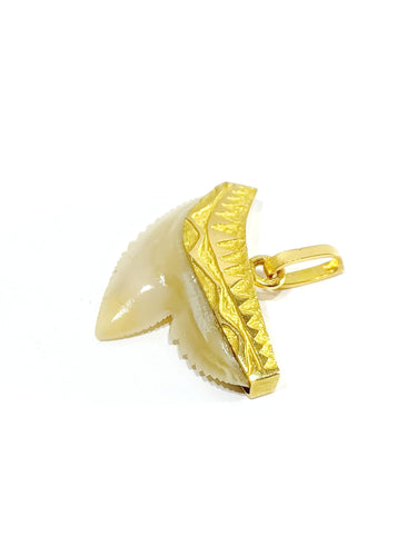 Pendentif Pendentif Or jaune dent de requin 58 Facettes