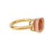 Ring 53 Pomellato ring, "Nudo", pink and white gold, rose quartz. 58 Facettes 30909