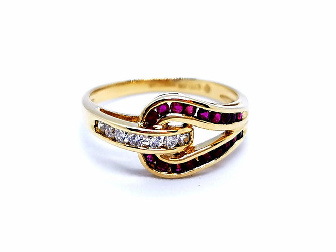Bague 53 Bague Or jaune Rubis 58 Facettes 978896CN