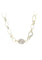 Collier Collier POMELLATO Sabbia en Or Blanc 750/1000, Or Jaune 750/1000 58 Facettes 60639-56249