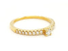 Bague 53 Bague Solitaire Or jaune Diamant 58 Facettes 578723RV