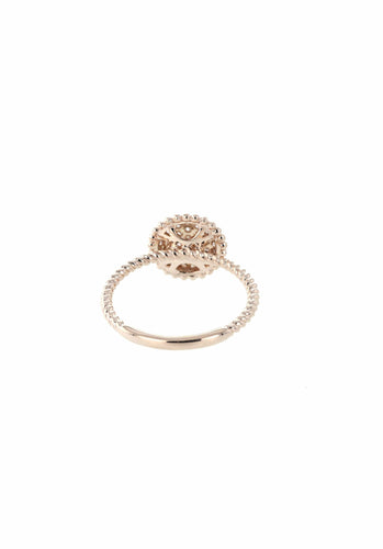 Bague 53 Bague BIJOU PRECIEUX en Or Rose 58 Facettes 58357-53835