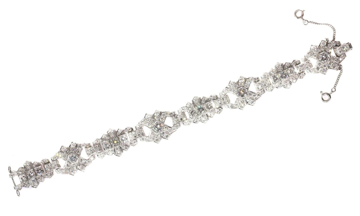 Bracelet Art Déco Bracelet diamant 58 Facettes 19059-0008