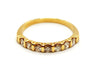 Ring 55 Half wedding ring Yellow gold Diamond 58 Facettes 1292390CN