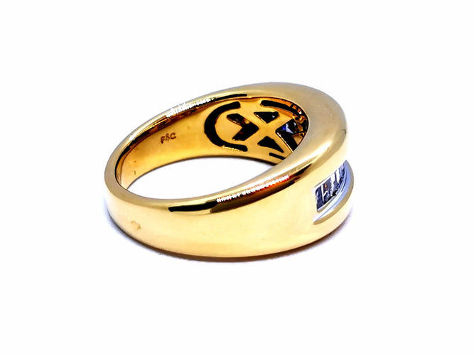 Bague 55 Bague Or jaune Diamant 58 Facettes 978895CN