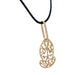 Pomellato Pendant, "Ming", pink gold, brown diamonds. 58 Facettes 32806
