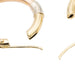 Earrings Creole earrings Yellow gold 58 Facettes 2623464CN