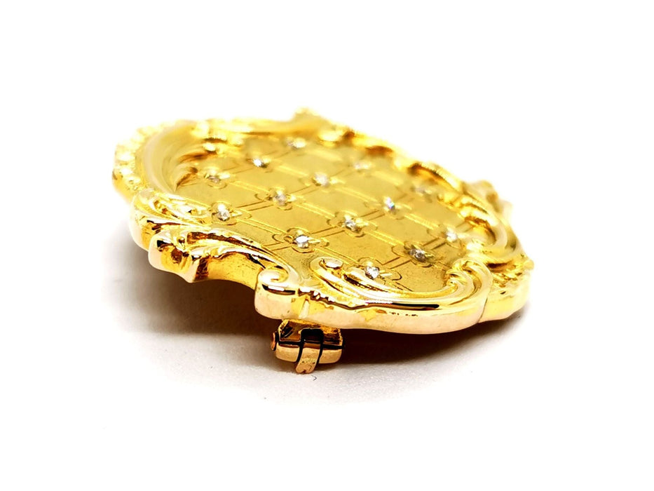 Broche Broche Vintage Or jaune Diamant 58 Facettes 1186403CN