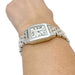 Watch Cartier watch, "Santos demoiselle", gold and steel. 58 Facettes 31309