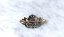 Broche Broche ancienne fleur diamants 58 Facettes