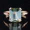 Bague 65 Bague tourmaline menthe à l'eau et or ancienne 58 Facettes 21-552
