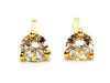 Earrings Stud earrings Yellow gold Diamond 58 Facettes 1599609CN