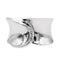 Bague 55 Bague Bandeau Or blanc Diamant 58 Facettes 2718331CN