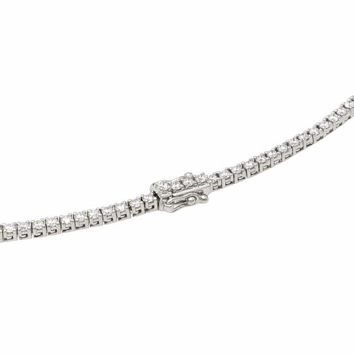 Collier Collier Rivière Or blanc Diamant 58 Facettes 2708407CN