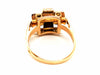 Ring 50 Art Deco Ring Yellow Gold Diamond 58 Facettes 1732355CN