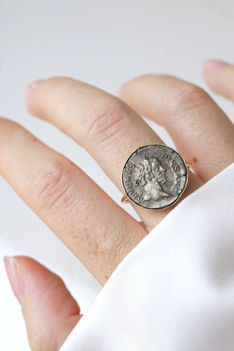 Bague Bague pièce romaine Septime Sévère 58 Facettes