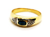 Ring 53 Ring Yellow gold Sapphire 58 Facettes 1137996CN