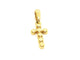 Pendentif Pendentif Croix Or jaune 58 Facettes 06556CD