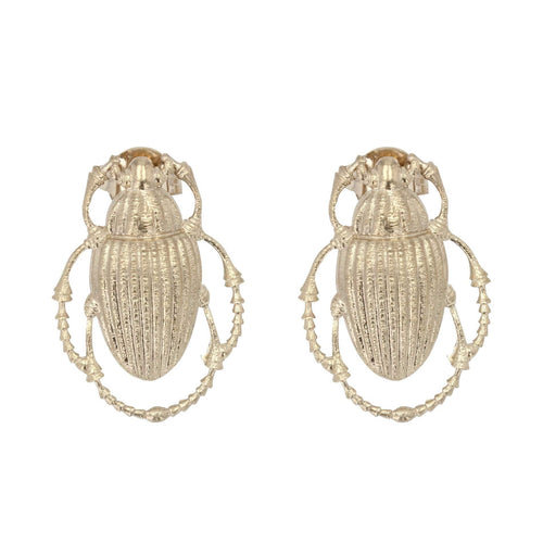 Boucles d'oreilles Boucles d'oreilles scarabée vermeil 58 Facettes N23OR1576