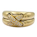 Ring 52 Chaumet ring, “Liens”, yellow gold and diamonds. 58 Facettes 32412