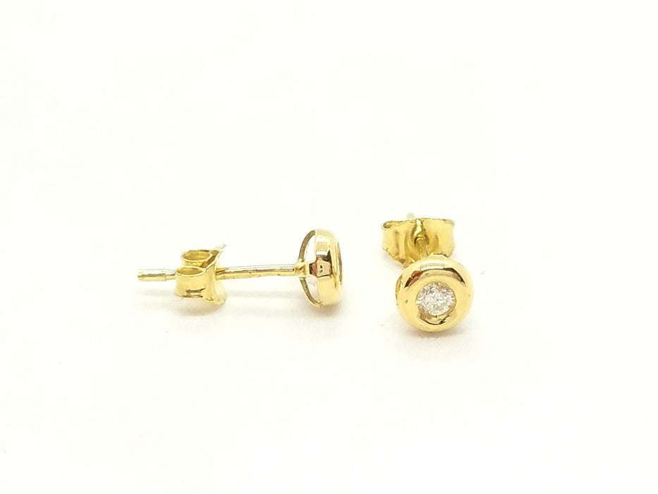 Boucles d'oreilles Boucles d'oreilles Or jaune Diamant 58 Facettes 579252RV