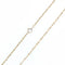 Collier Chaine or jaune maille grain d'avoine 58 Facettes 13-172C