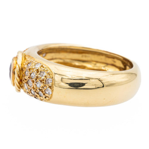 Bague 54 Bague Or jaune Saphir 58 Facettes 577770CN