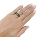 Ring 54 Chanel “Ultra” ring in ceramic, white gold and diamonds. 58 Facettes 31666