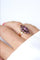 Bague Bague marquise or rose et grenats de Perpignan 58 Facettes