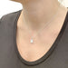 Necklace Hermès “Kelly Cadenas” necklace in white gold, diamonds. 58 Facettes 33483