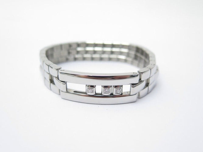 Montre montre baume & mercier linea diamants 65338 3 bracelets 58 Facettes 230893