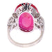 Bague 53 Bague verneuil rubis et diamants 58 Facettes 14028-0010