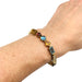 Bracelet Bulgari bracelet, "Allegra", yellow gold, diamonds, colored stones. 58 Facettes 31100