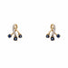 Earrings Used sapphire knot earrings 58 Facettes 16-108A