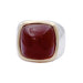 Ring 52 Fred ring, “Pain de Sucre”, two golds, carnelian. 58 Facettes 32760