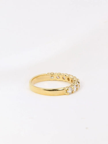 Bague 60 Demi-Alliance américaine diamants 1,35 ct 58 Facettes J111