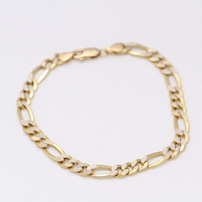 Bracelet Bracelet style cartier semi creux en or bicolore 18 carats 58 Facettes E359991C